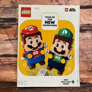 LEGO Catalog Fall 2021 Super Mario Luigi Volkswagen Camper Van Collectible